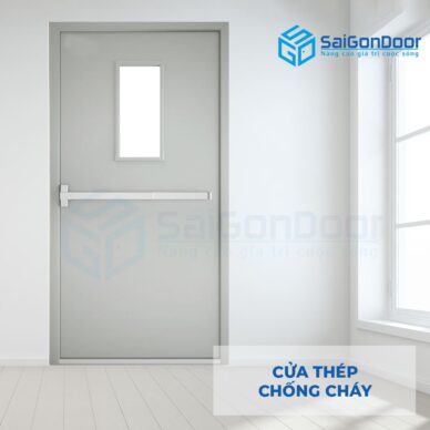 Top 20+ mẫu cửa thép chống cháy hiệu quả nhất hiện nay